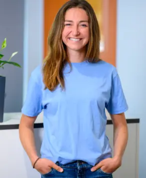 Frau ist Nachhaltigkeitsmanager bei Primus